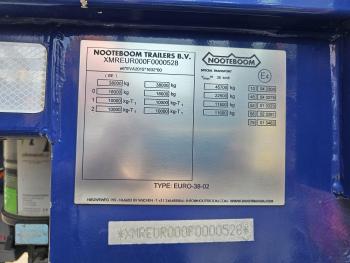 Nooteboom EURO-38-02 / AGRI / EXTENDABLE / REMOVABLE NECK